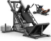 Elite Leg Press Hack Squat Machine for Total Leg Training ATHLEXES