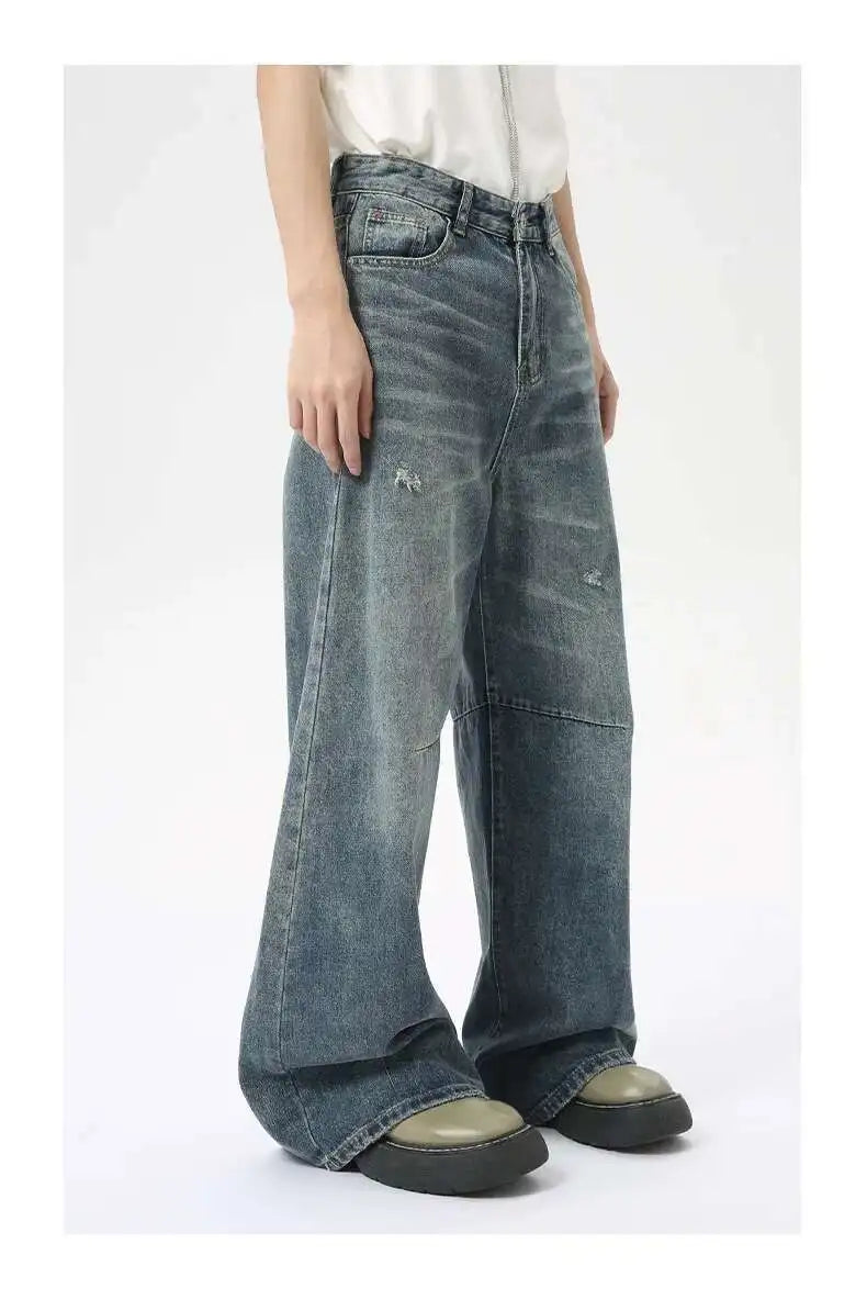 Urban Escape Loose Fit Denim Trousers ATHLEXES