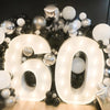 Giant LED Birthday Number Frame for Celebrations ATHLEXES