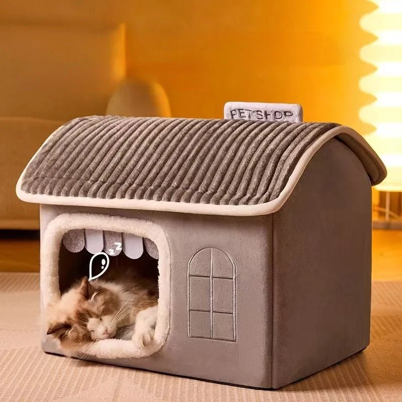 CozyNest Foldable Pet House ATHLEXES