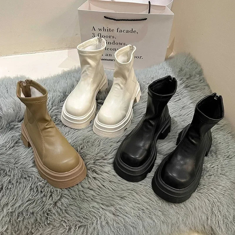 Chic Platform Ankle Boots for Fashion-Forward Ladies 2024 ATHLEXES
