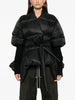 Chic Lace Up Cotton Tunic Coat for Women ATHLEXES