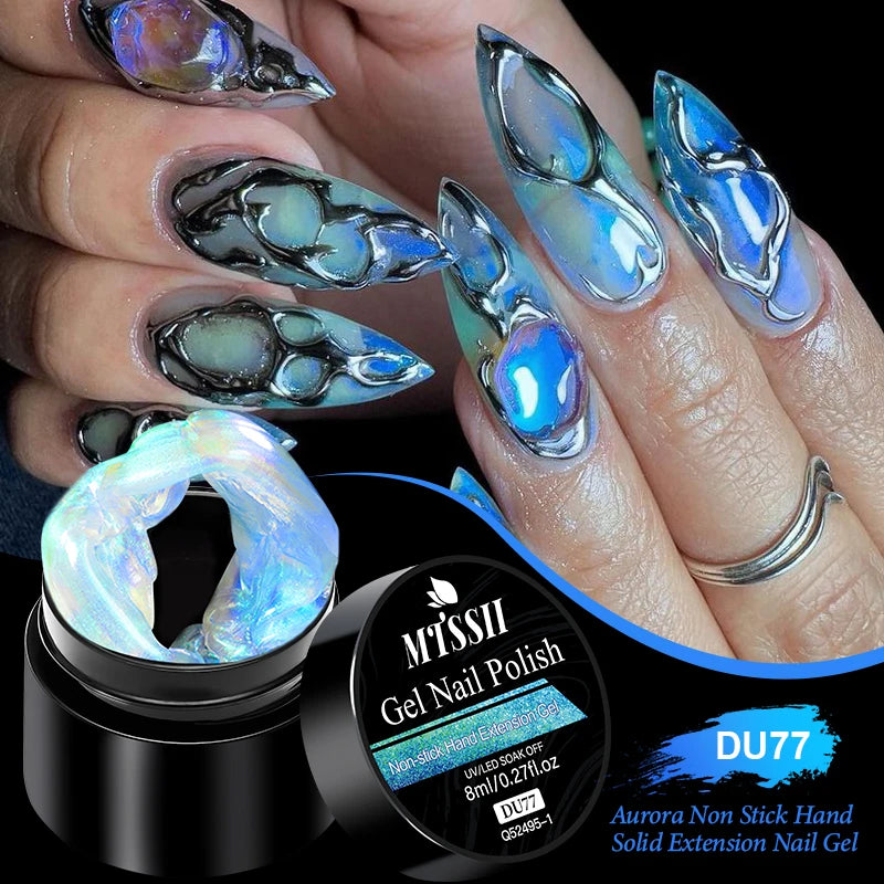 Mtssii 8ml Clear Nail Gel Art Extension & Carving Varnish ATHLEXES