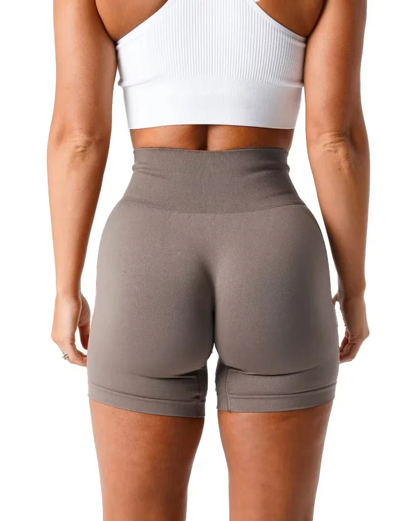 TKITK Seamless Soft Spandex Workout Shorts ATHLEXES