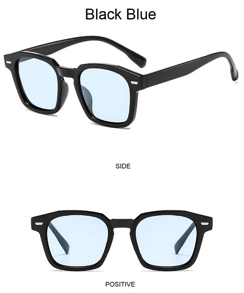 Retro Glam Square Sunglasses for Women ATHLEXES