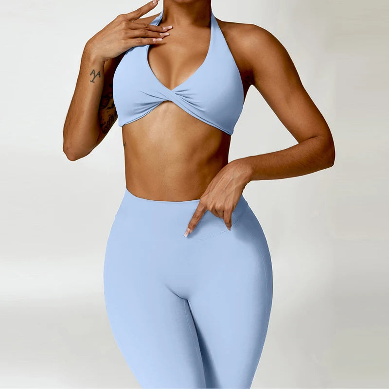 ElevateFit Women's Yoga Set with High Waist Leggings ATHLEXES