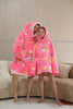 CozyNest Oversized Flannel Hoodie Blanket ATHLEXES