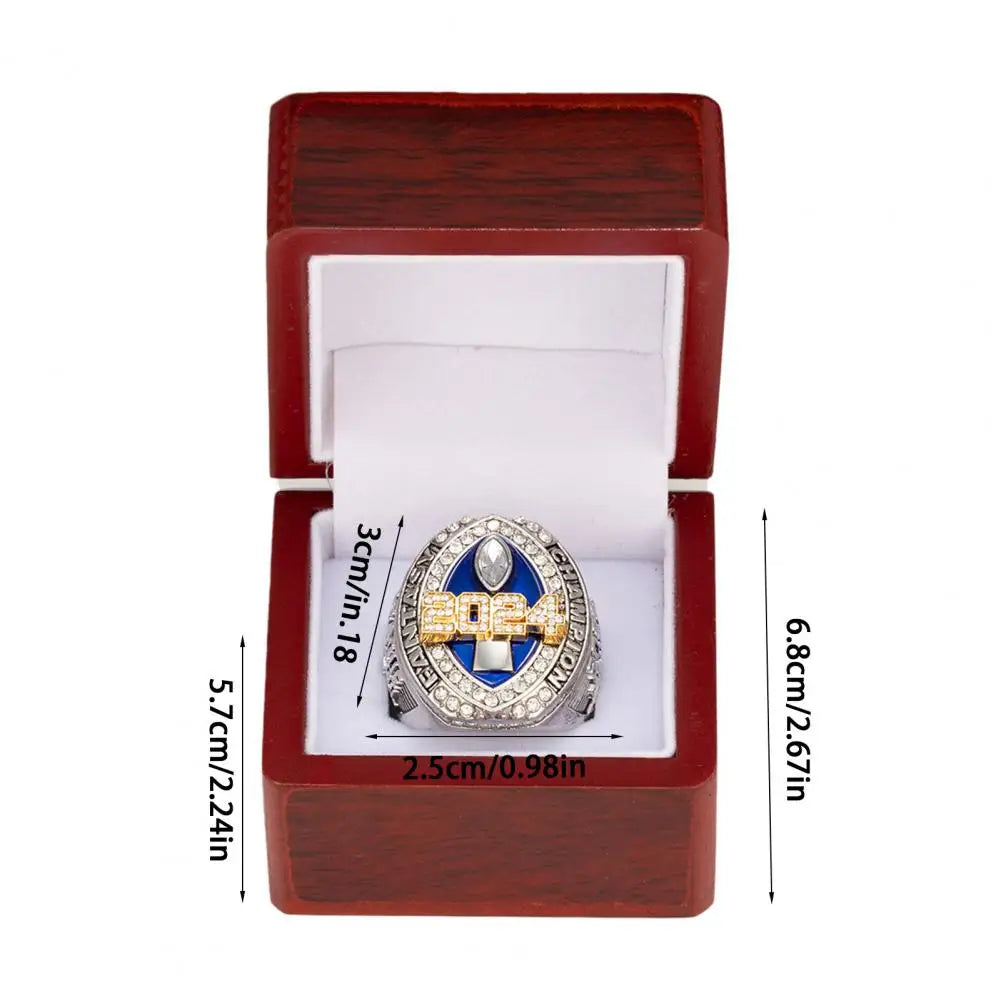 2024 Fantasy Football League Champion Trophy Ring Set ATHLEXES