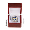 2024 Fantasy Football League Champion Trophy Ring Set ATHLEXES