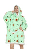CozyNest Oversized Flannel Hoodie Blanket ATHLEXES
