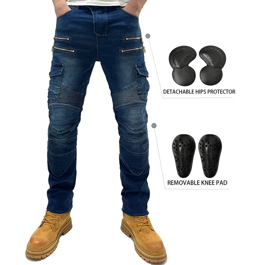 UrbanRide Stretch Motorcycle Jeans Unisex Design ATHLEXES