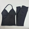 ElevateFit Backless Yoga Leggings and Tank Set ATHLEXES