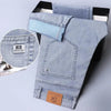 BreezeFit Menâ??s Lightweight Denim Straight Pants ATHLEXES