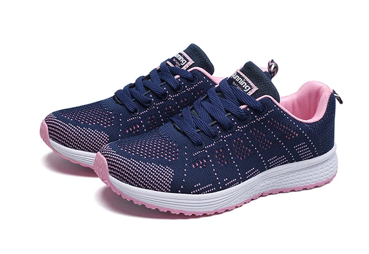 BreatheEasy Women's White Athletic Sneakers for Sport and Casual Wear ATHLEXES