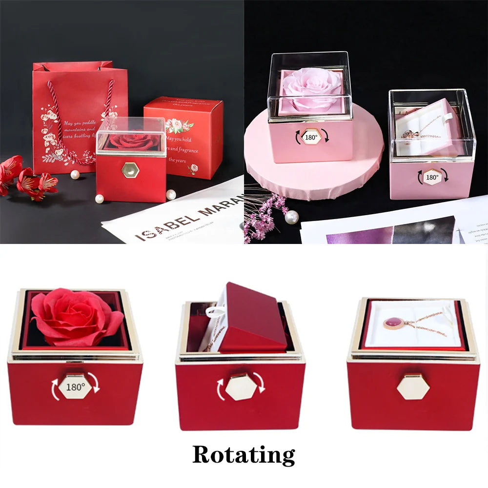 Eternal Rose Jewelry Box for Lasting Memories ATHLEXES