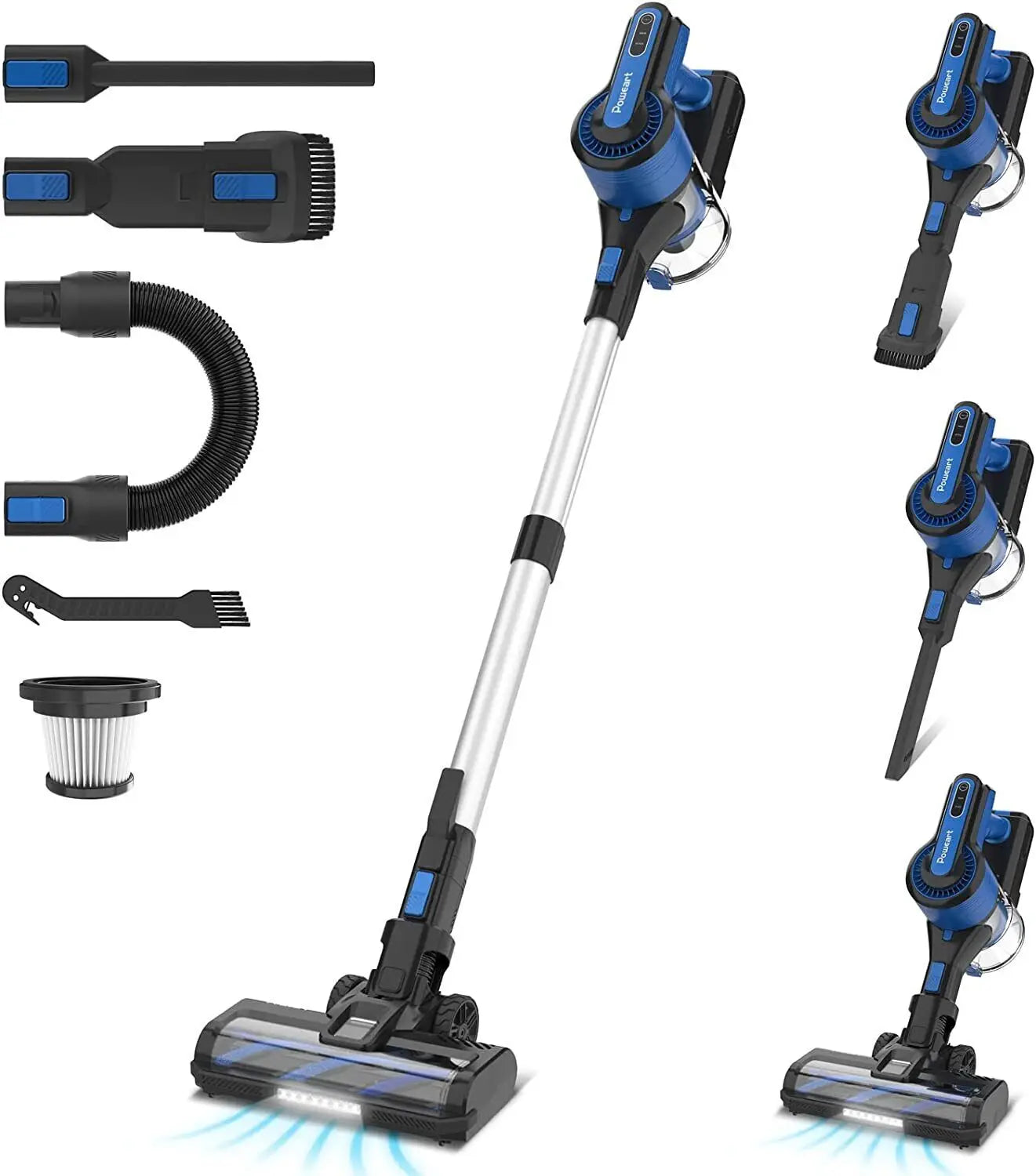 PowerClean Cordless Vacuum for Home and Car ATHLEXES