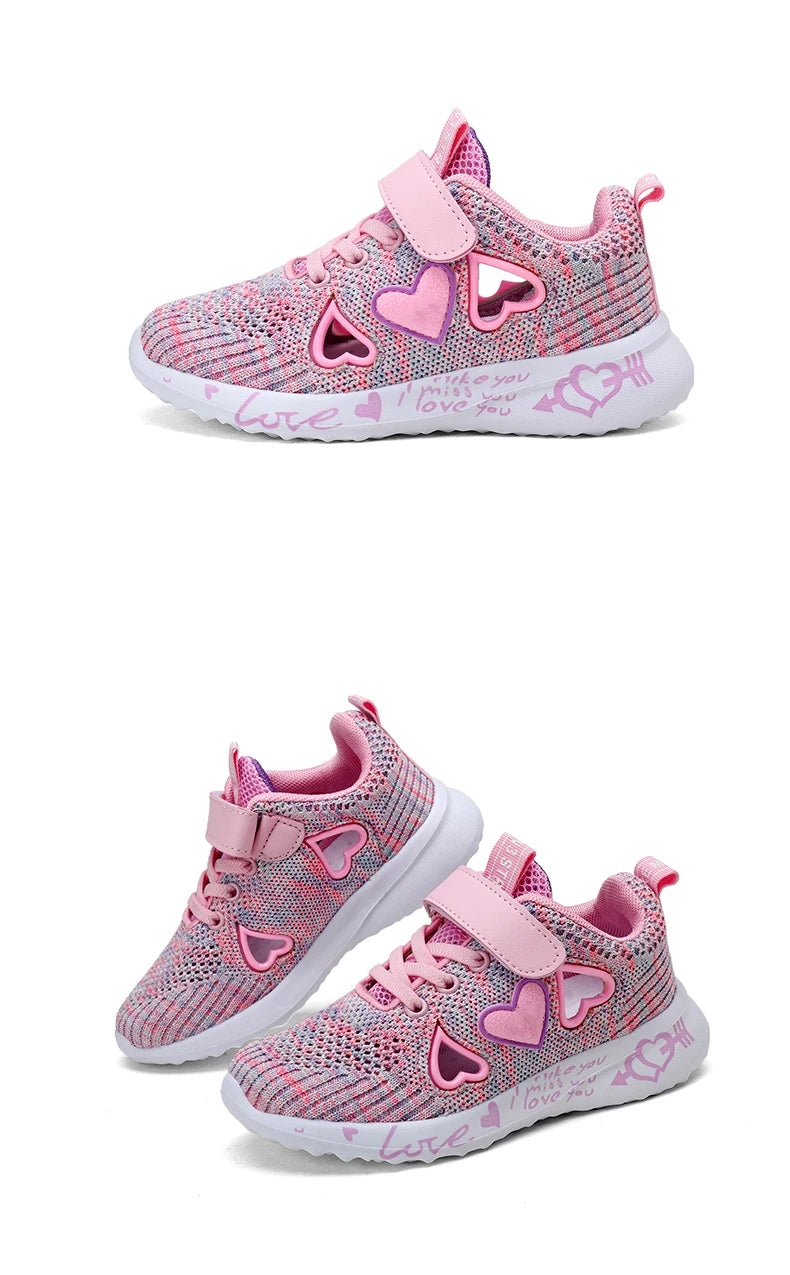 BreezyStep Kids Light Mesh Sneakers ATHLEXES