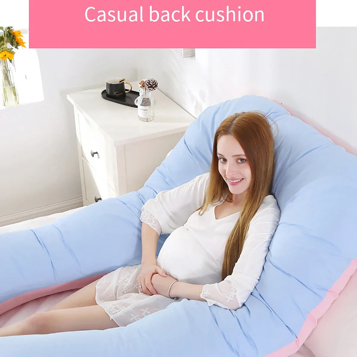Maternity Comfort U-Shaped Support Pillow ATHLEXES
