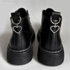 Chic Star and Heart Metal Shoe Buckles ATHLEXES
