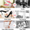 ShoeSavvy 12Pcs Adjustable Organizer Rack System ATHLEXES