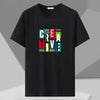 Plus Size Men's Cotton Printed Tee 7XL Oversized Top ATHLEXES