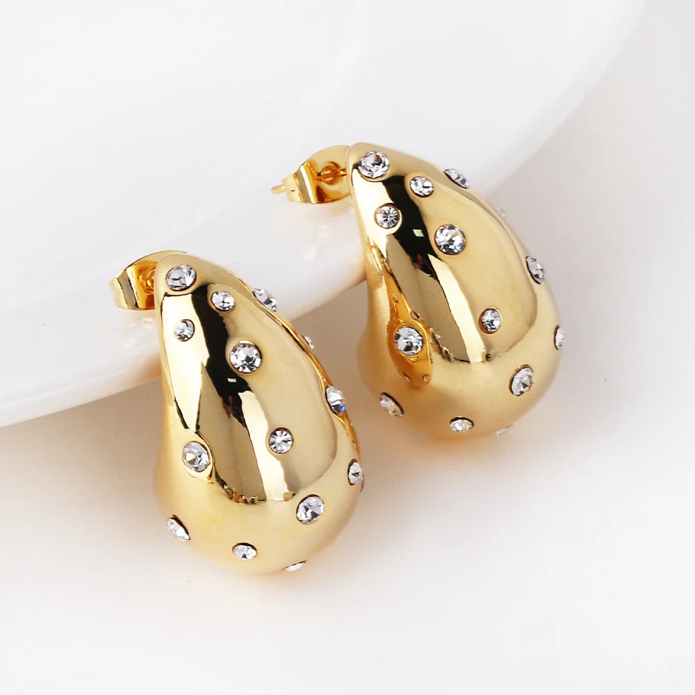 Waterproof Teardrop Stud Earrings ATHLEXES