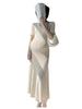 Korean Style Maternity V-Neck Knit Dress ATHLEXES
