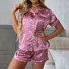 Women's Luxury Satin Pajama Set ATHLEXES