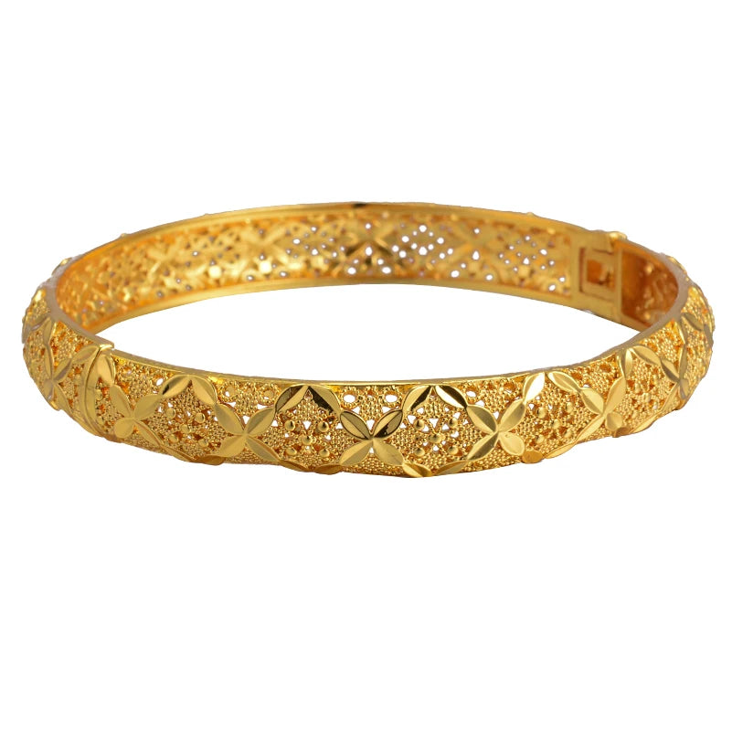 Dubai Turkish Gold Plated Bridal Bangles ATHLEXES