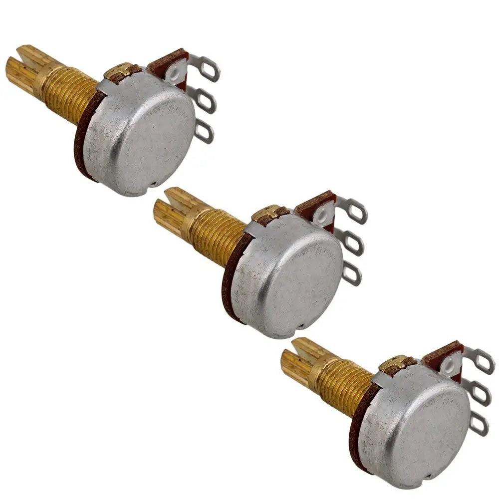 Premium A500k Aluminum Guitar Potentiometers Pack of 5 ATHLEXES