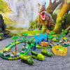 DinoTrack Electric Climbing Race Car Set for Kids ATHLEXES