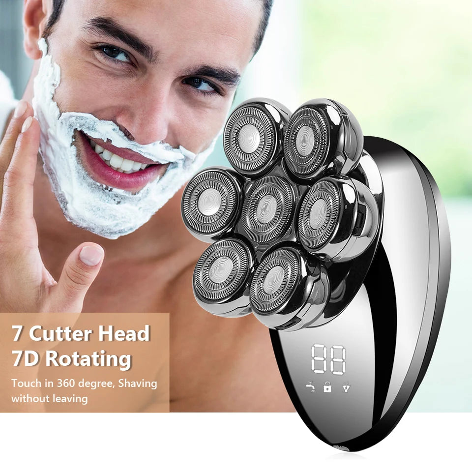 Men's 7D Luxe Electric Shaver & Grooming Kit ATHLEXES
