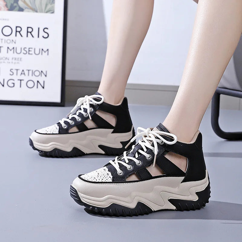 Trendy Womenâ??s Casual Sports Platform Sneakers 2023 ATHLEXES