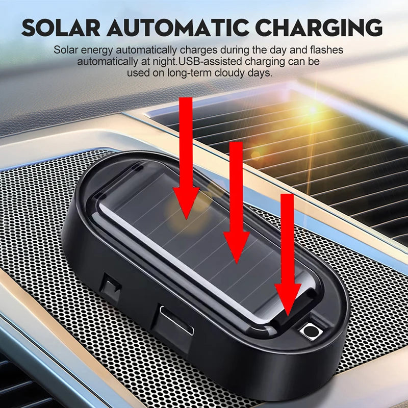 SolarSim Anti-Theft LED Security Lights ATHLEXES
