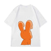 ZAZOMDE Retro Cartoon Tiger Oversized Tee ATHLEXES