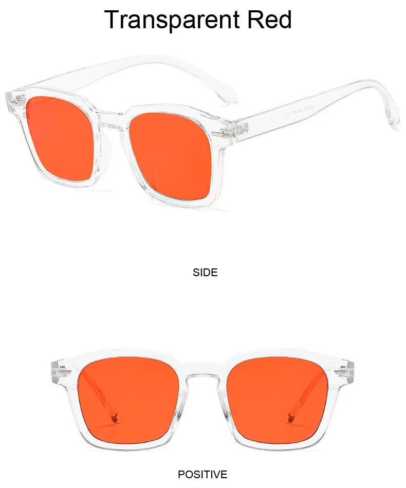 Retro Glam Square Sunglasses for Women ATHLEXES