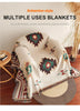 Boho Chic Aztec Oversized Throw Blanket ATHLEXES