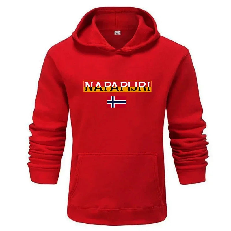 Hip Hop Fleece Pullover: Trendy Printed Hoody ATHLEXES