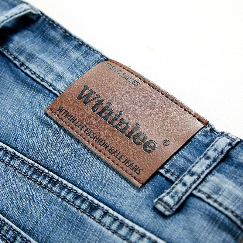 WTHINLEEC Menâ??s Classic Summer Denim Shorts ATHLEXES