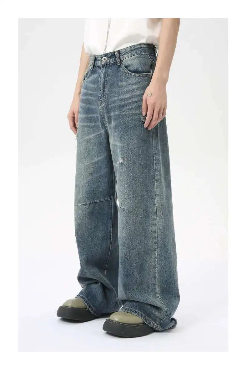 Urban Escape Loose Fit Denim Trousers ATHLEXES