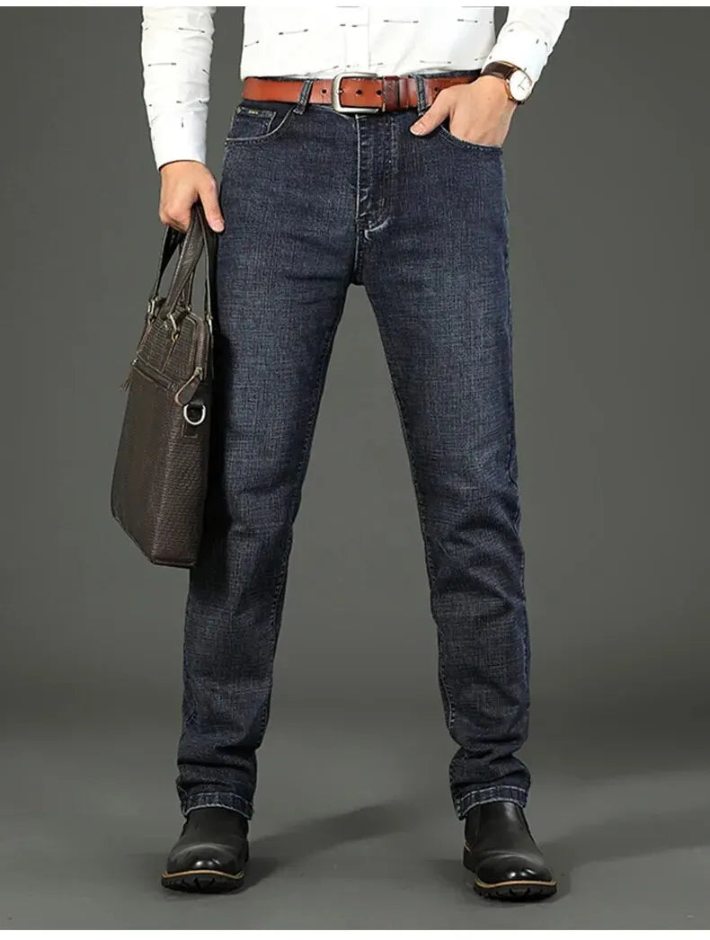 Wthinlee Men's Classic Stretch Denim Trousers ATHLEXES