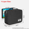 JBAILI Leather Waterproof Cable Organizer ATHLEXES