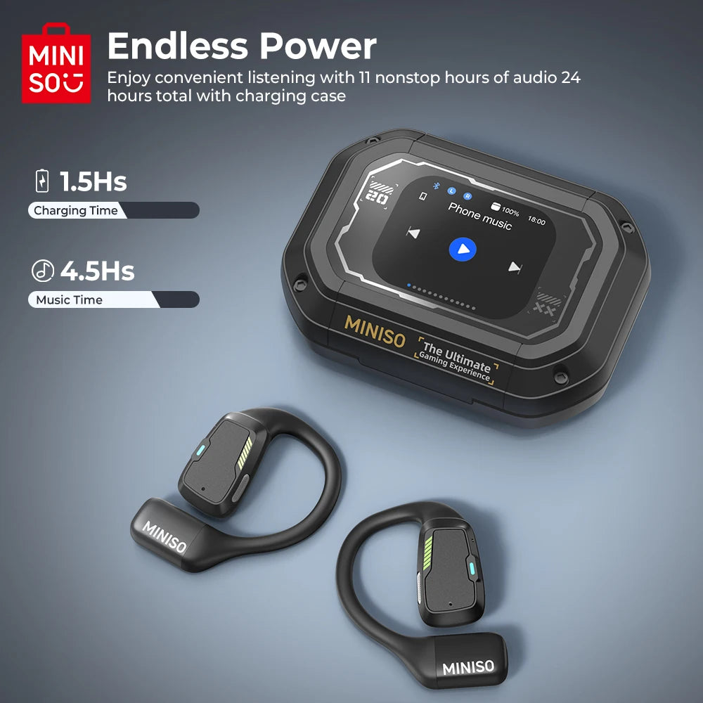 AI Translator MINISO M98 Sport Bluetooth Earbuds ATHLEXES