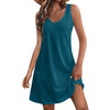 Summer Breeze Plus Size Pocket T-Shirt Dress ATHLEXES