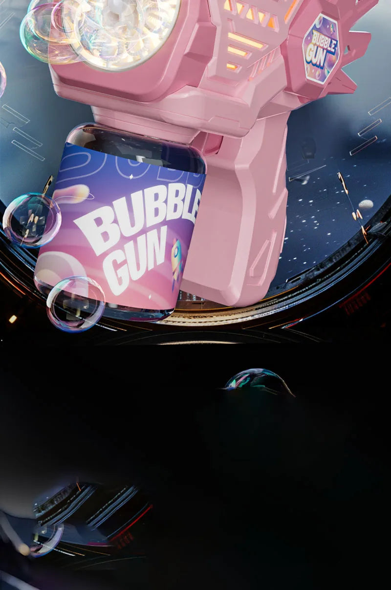 BubbleBliss Electric Bubble Gun ATHLEXES