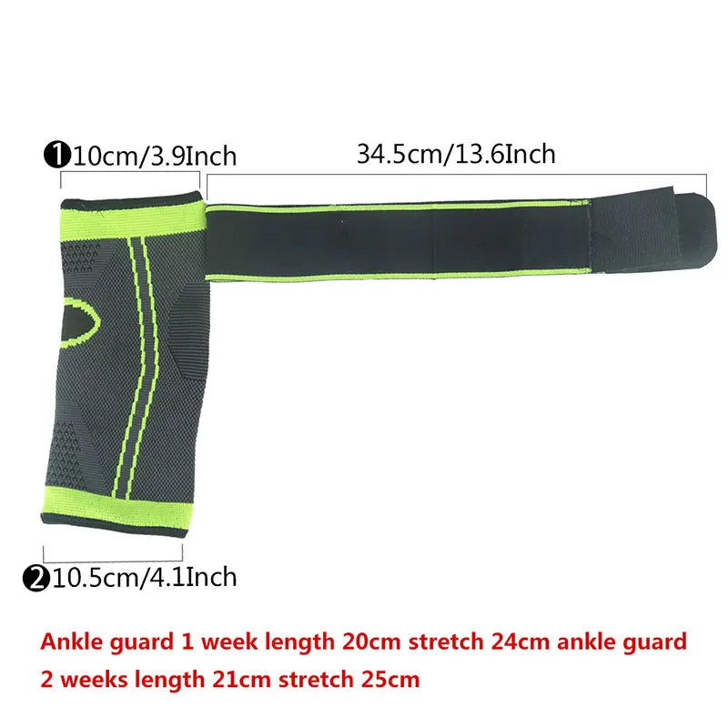 Nylon Ankle Guard: Four-Sided Support & Breathability ATHLEXES