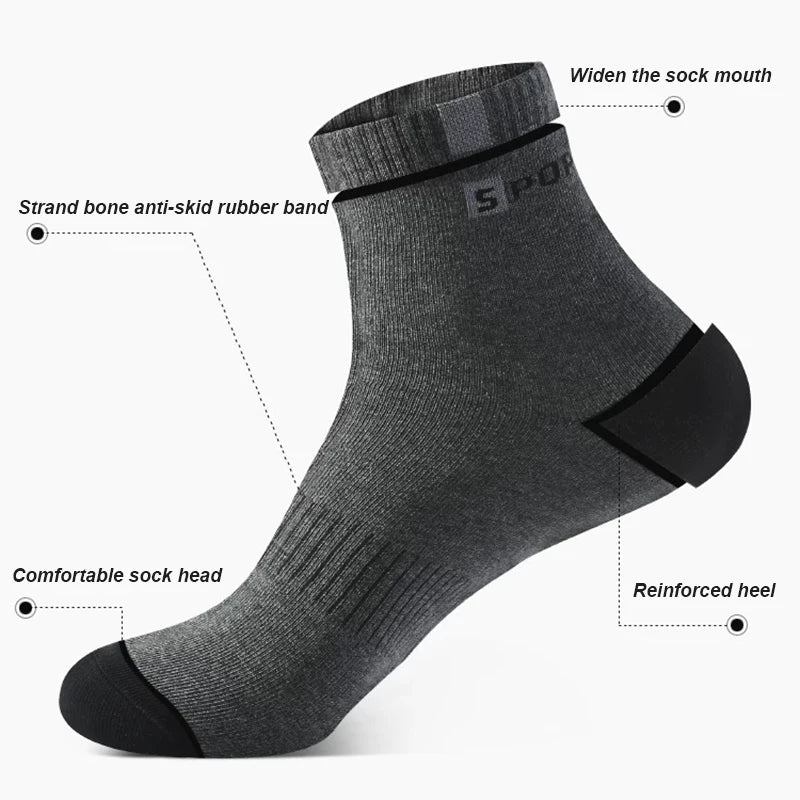 Bamboo Comfort Crew Socks for Men ATHLEXES