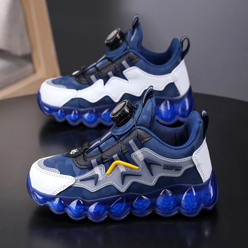 Stylish Leather Kids Running Sneakers ATHLEXES