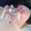Chic Winter Lolita Mid-Calf Snow Boots with Bowknots ATHLEXES