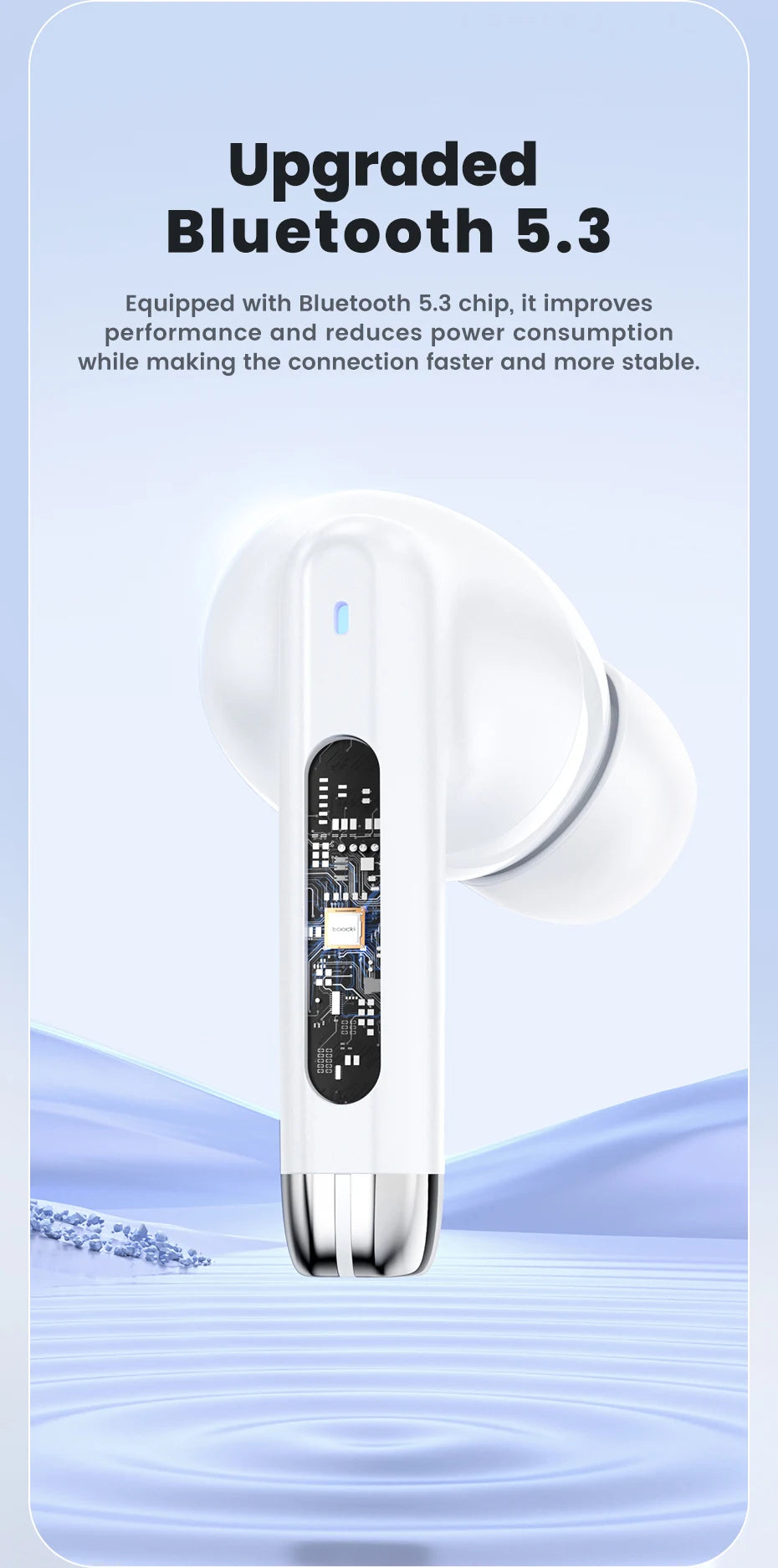 Toocki TWS Bluetooth 5.3 Waterproof Earbuds ATHLEXES